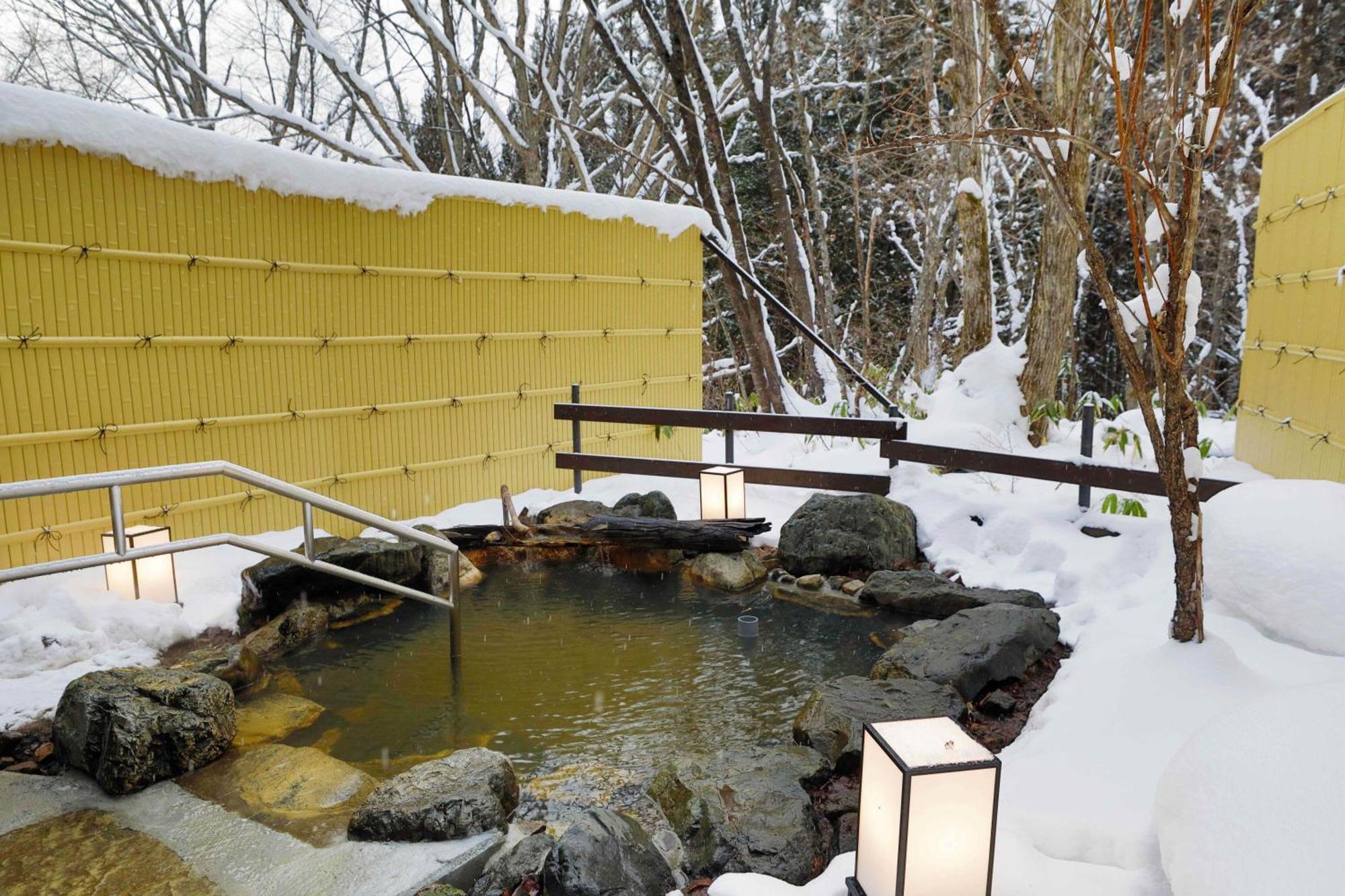 Miyama Ouan Kyoritsu Resort Takayama  Esterno foto Outdoor onsen