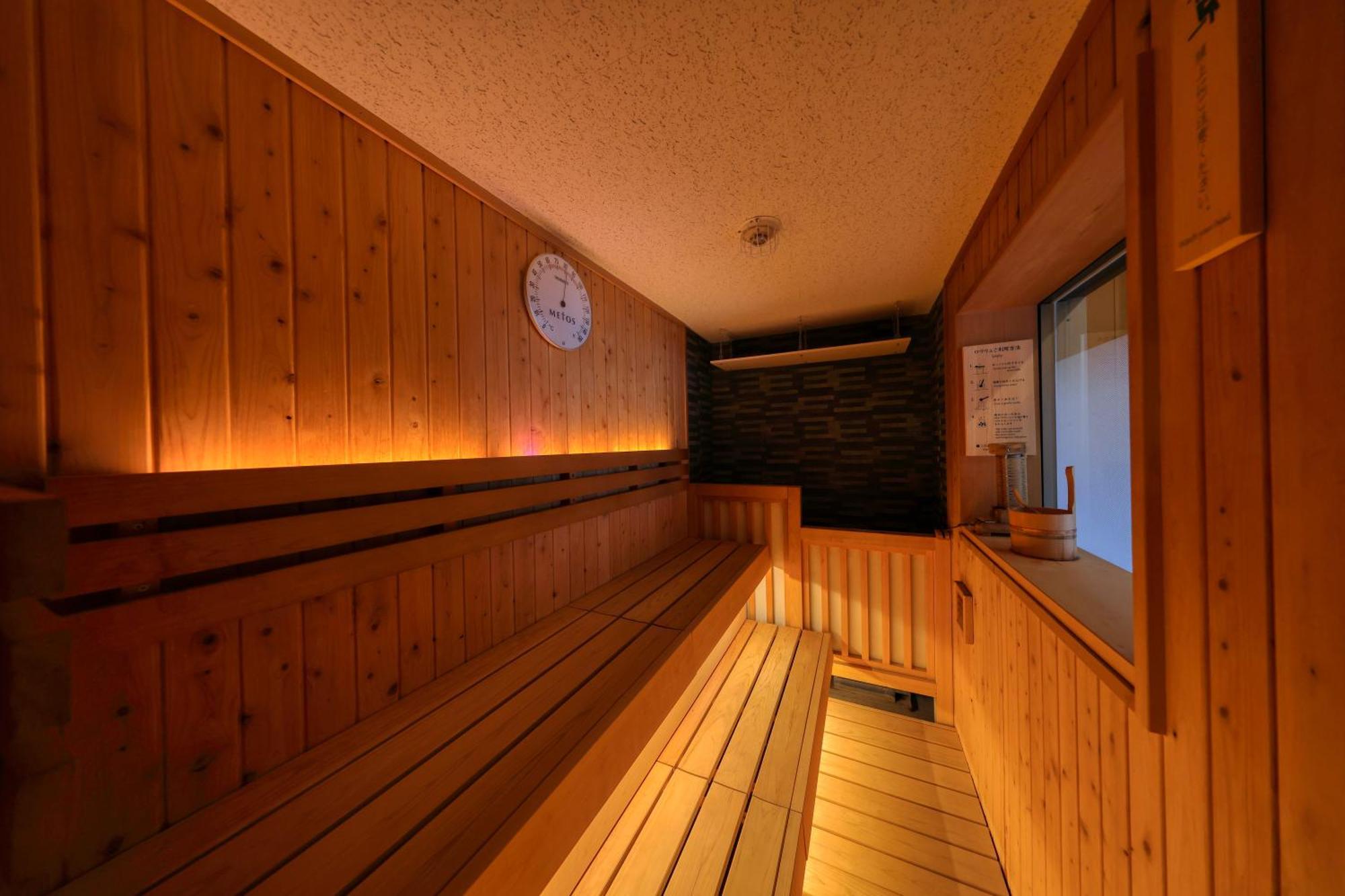 Miyama Ouan Kyoritsu Resort Takayama  Esterno foto A Finnish sauna